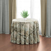 Round Tablecloth in Bosporus Flax Toile