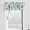 Tailored Valance in Brooklyn Ocean Jacobean Floral Large Scale