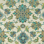 Shower Curtain in Brooklyn Ocean Jacobean Floral Large Scale