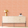 Beige Lines Design Wallpaper