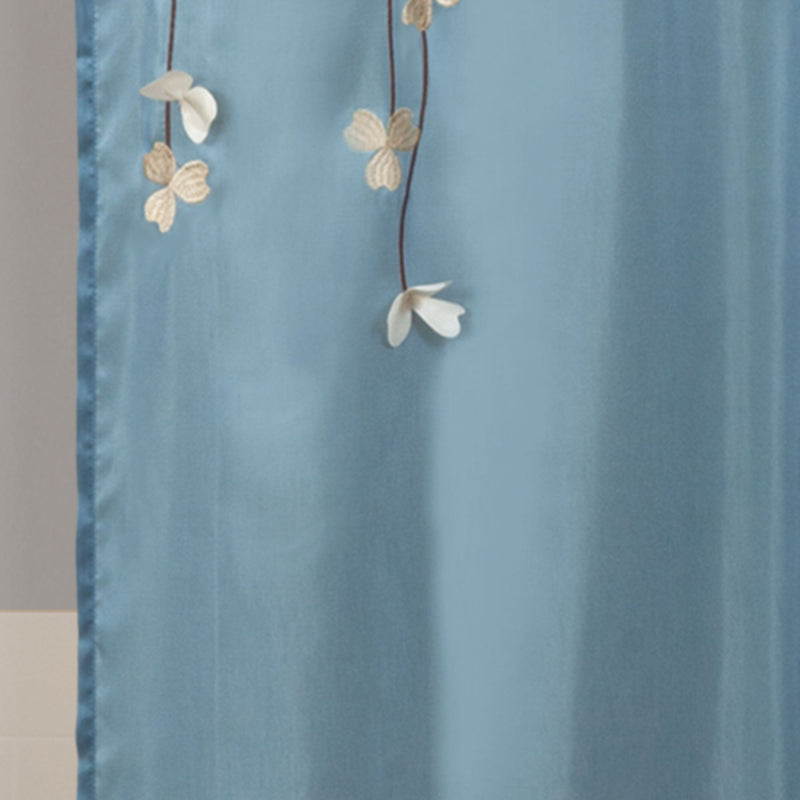 Flower Drops Shower Curtain