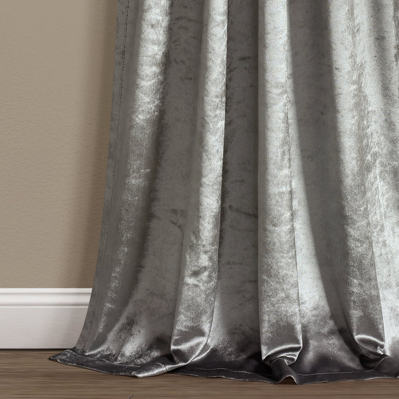 Velvet Dream Light Filtering Window Curtain Panel Set