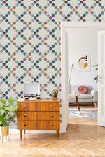 Stylish Multicolored Circles Wallpaper