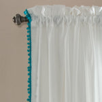 Pom Pom Window Curtain