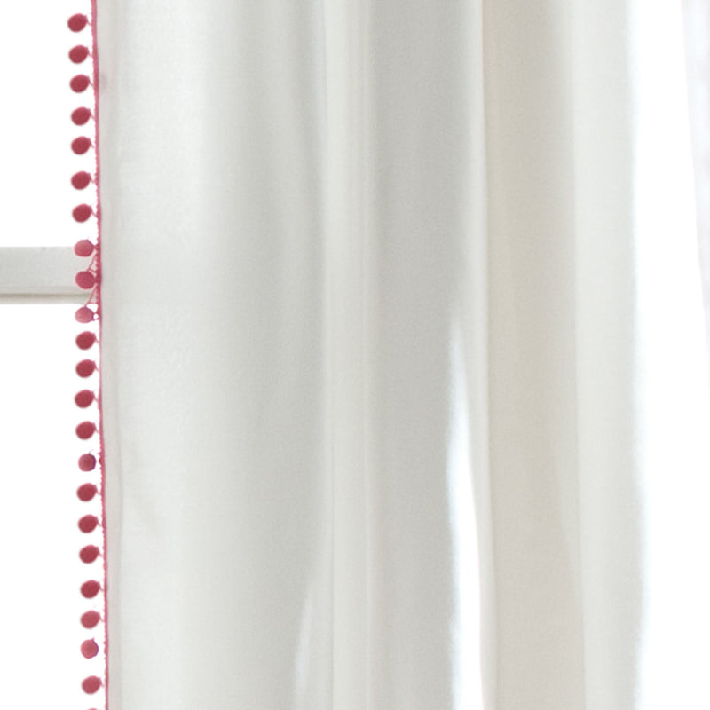Pom Pom Window Curtain
