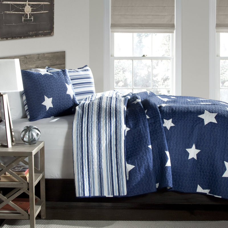 Star 2 Piece Quilt Set Twin Size