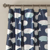 Whale Window Curtain Panel Set