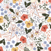 White Floral Wallpaper