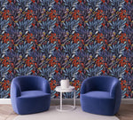 Stylish Red Berries Wallpaper Chic