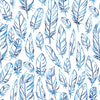Blue Feathers Wallpaper