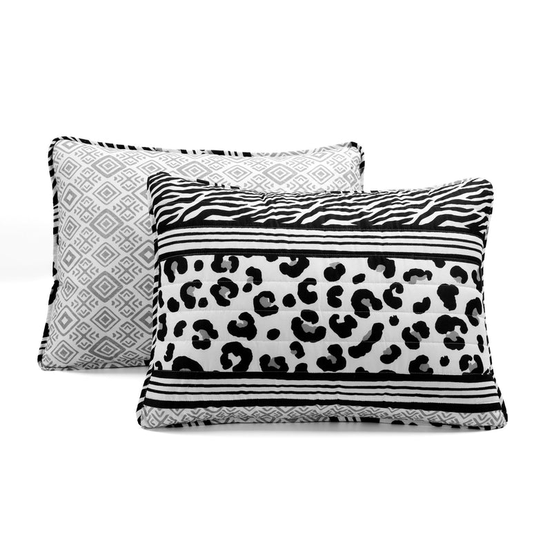 Animal Global Reversible Quilt 3 Piece Set