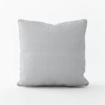 Decorative Pillows in Classic Black Ticking Stripe on White