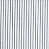 Round Tablecloth in Classic Navy Blue Ticking Stripe on White