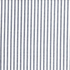 Rod Pocket Curtain Panels Pair in Classic Navy Blue Ticking Stripe on White