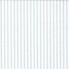 Rod Pocket Curtain Panels Pair in Classic Pale Blue Ticking Stripe