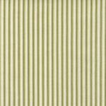 Round Tablecloth in Cottage Jungle Green Stripe