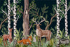 Animals Pattern Wallpaper for Nursery