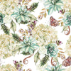 Plants and Butterflies Wallpaper