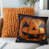 Sparkle Pumpkin Decorative Pillow