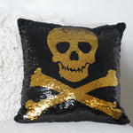 Skull And Crossbones Decorative Pillow