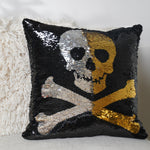 Skull And Crossbones Decorative Pillow