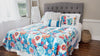 Southwest Vibrant Cactus Reversible 3 Piece Quilt Set