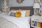 Diamond Clip Jacquard Duvet Cover 3 Piece Set