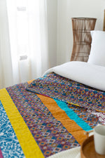 Boho Stripe 3 Piece Quilt Set