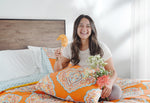 Harley Reversible Cotton Duvet Cover 3 Piece Set