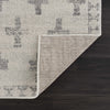 Tigris Swiss Cross Ivory&Gray Area Rug