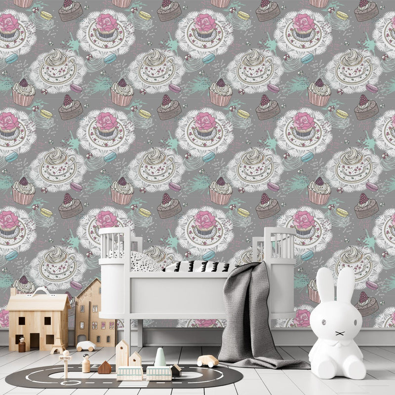 Cake's Pattern Wallpaper