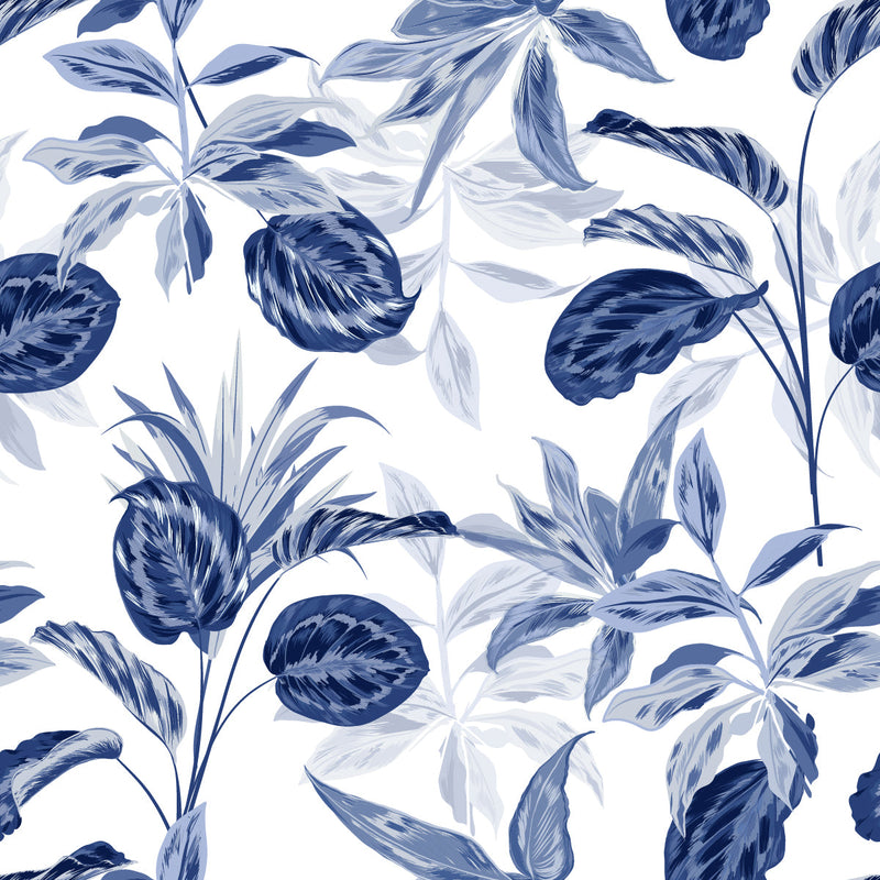 Blue and White Wallpaper