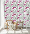 Brightly Orchid Wallpaper