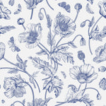 Blue Poppies Wallpaper