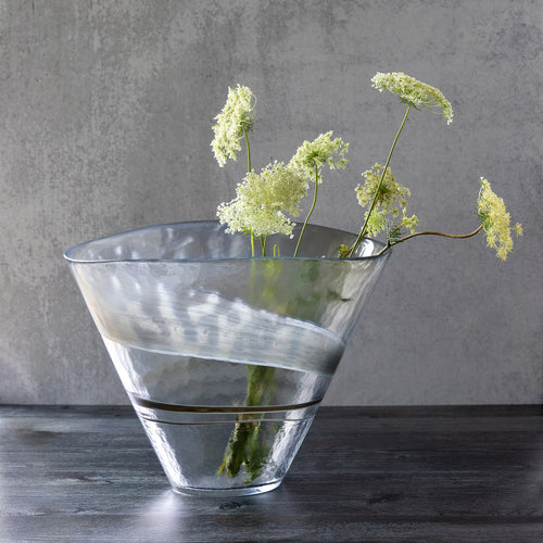 Lovecup Smoke Murano Glass Bowl L732