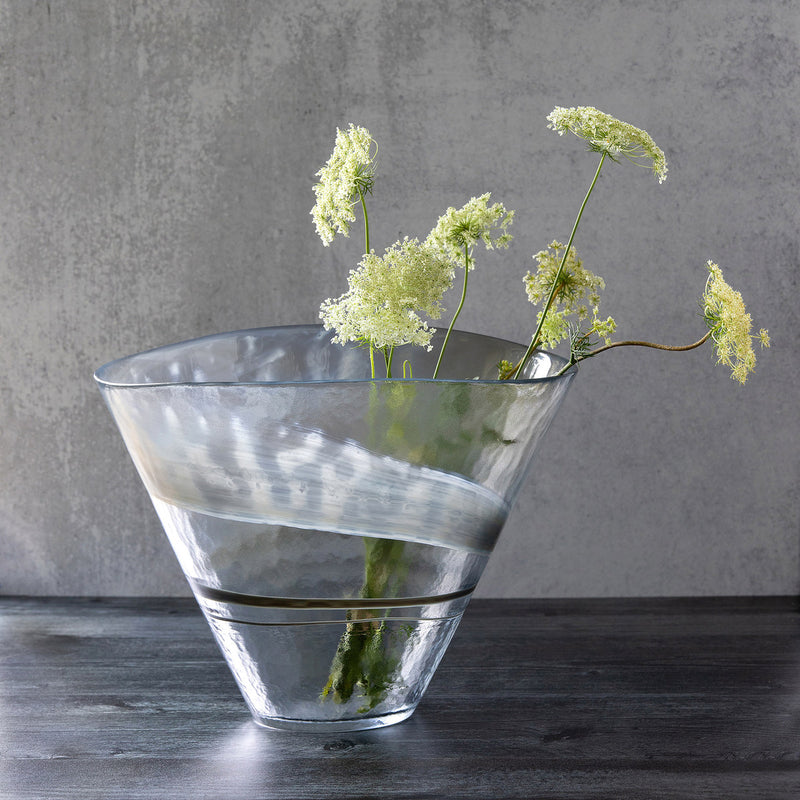 Lovecup Smoke Murano Glass Bowl L732