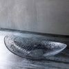 Lovecup Smoke Murano Glass Plate L733