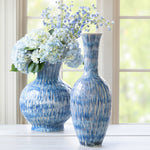 Lovecup Vibrant Blue Glaze Tall Porcelain Vase L736