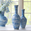 Lovecup Vibrant Blue Glaze Tall Porcelain Vase L736