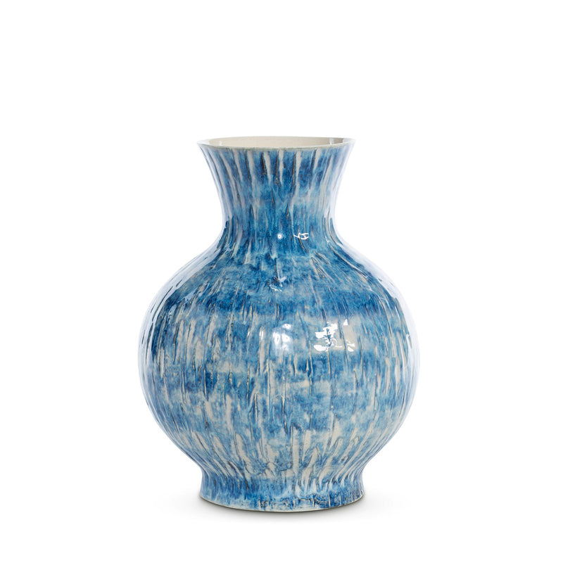 Lovecup Blue Glaze Porcelain Vase from Portugual L737