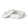 Lovecup Matte White Lidded Ceramic Pumpkin Bowl Large L271