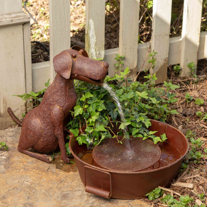 Lovecup Farmhouse Doggie Fountain L576