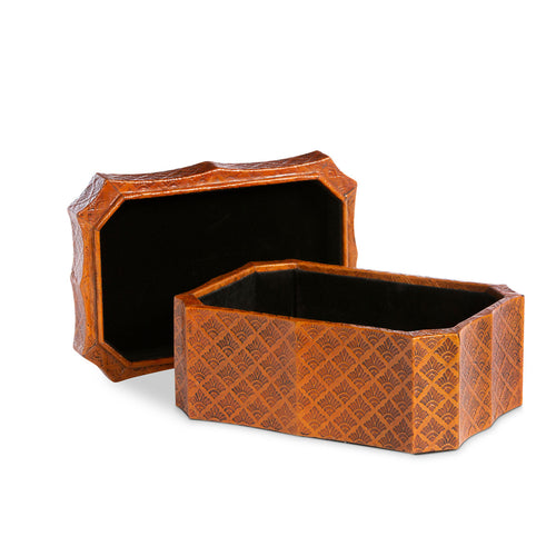 Lovecup Lila Leather Embossed Storage Box L312