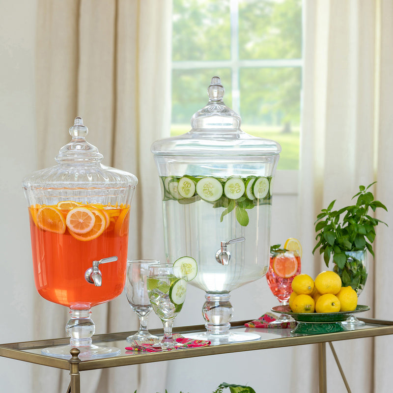 Classic Crystal Beverage Dispenser 8 qt. L191