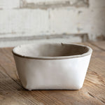 White Cement Planter Large, Set of 2 L488
