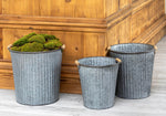 Lovecup Galvanzied Flower Bucket Medium L264