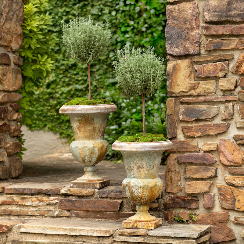 Lovecup French Inspired Aged Mantel Urn L974