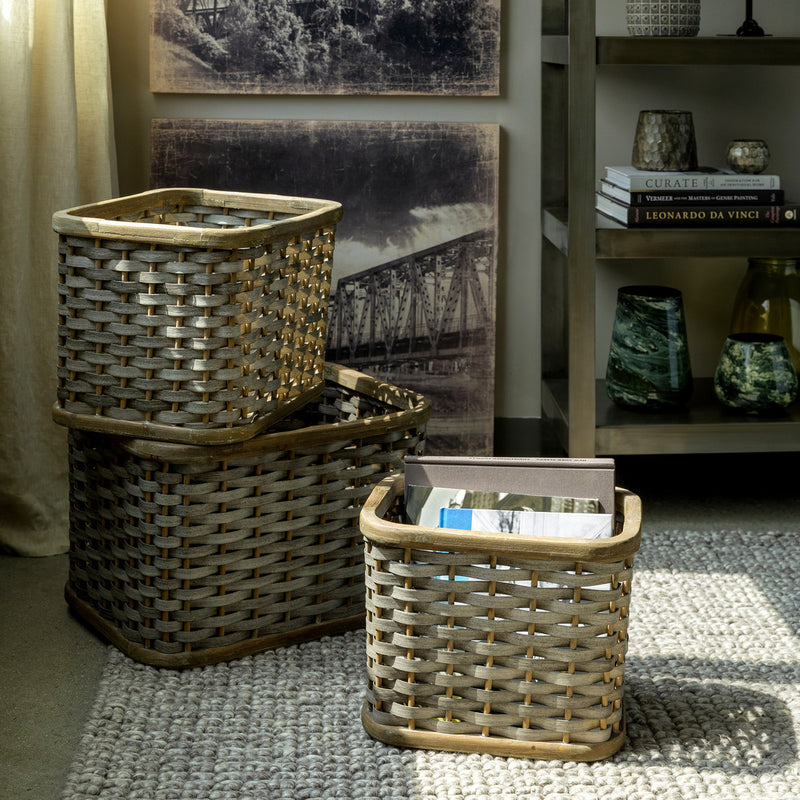 Lovecup Woven Storage Basket, Set of 3, L070