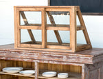 Farmhouse Old Cafe Bakery Display Cabinet L984