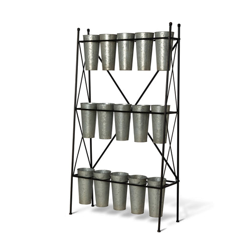 Flower Stem Display Rack L302